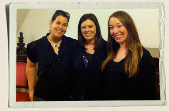 Jennifer Schuett and Aunt Heather Piper and Darby