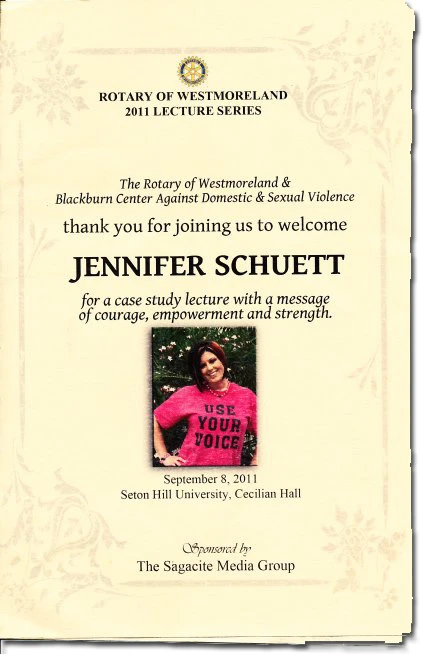 Jennifer Schuett at Seton Hill University 