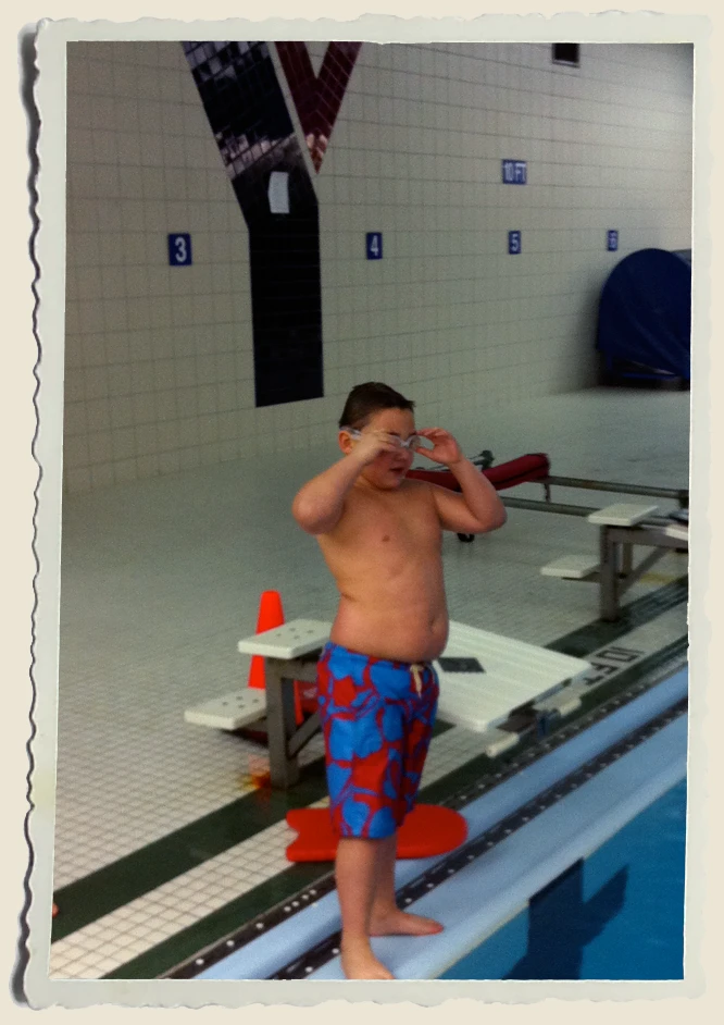 Kyle-Piper-at-YMCA Kyle Piper swimming at the YMCA