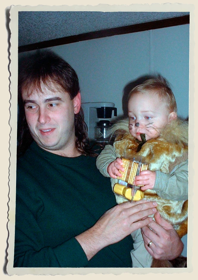 Chad-&-Kyle-Heather-Piper Chad and Kyle lion costume Heather Piper