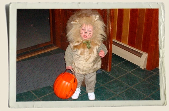 Kyle-Piper-as-a-Lion Kyle Piper as a Lion for Halloween