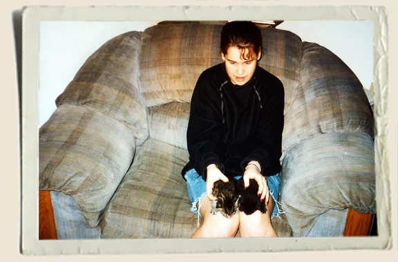 Heather Piper with Kittens 