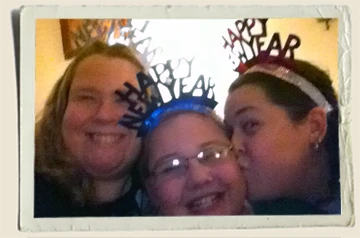 Aunt Heather Piper New Years 2011