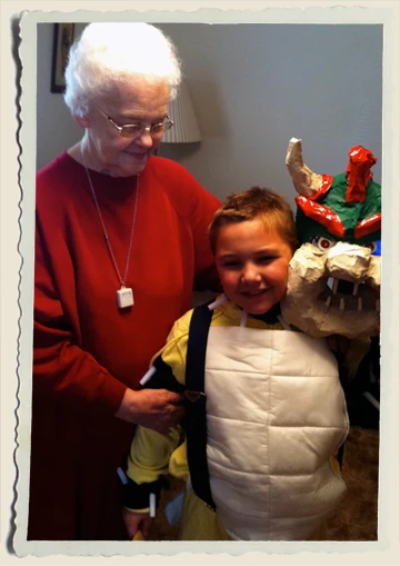 Kyle with Mrs. Castellanni 2010 - Aunt Heather Piper 
