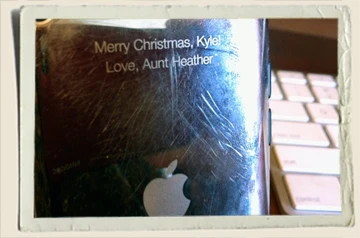Kyle Piper ipod Touch Aunt Heather Piper 