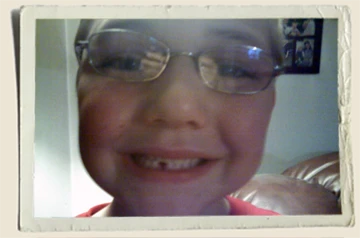Kyle is missing a tooth Aunt Heather Piper 