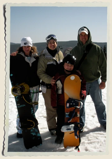 Snowshoe WV Aunt Heather Piper 