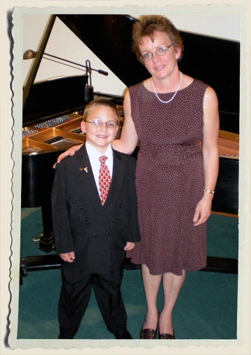 Kyle's Piano recital 5/17/09 - Aunt Heather Piper 