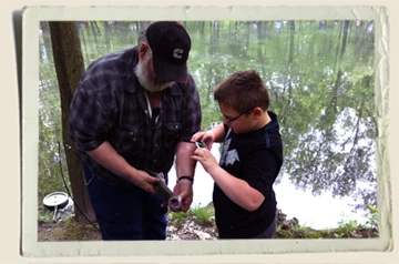 Fishing-Derby-caught-a-fish-Aunt-Heather-Piper