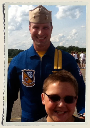 Kyle-with-Blue-Angel-Pilot-Aunt-Heather-Piper Kyle-with-Blue-Angel-Pilot-Aunt-Heather-Piper