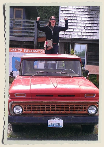 Aunt-Heather-Piper-on-Bellas-Truck