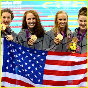 womens-us-swimming-team-wins-gold-for-4x200m-relay Aunt Heather Piper