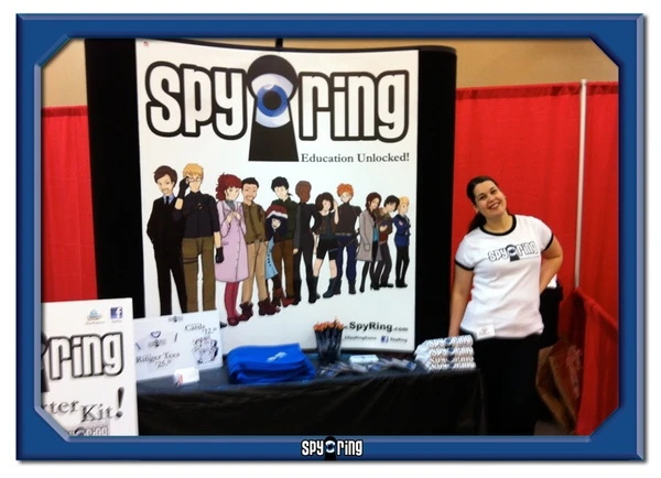 Aunt Heather Piper SpyRing Trade Show CA