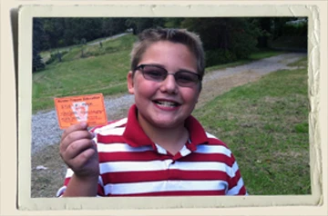 Kyle-with-Hunters-Safety-License-Aunt-Heather-Piper