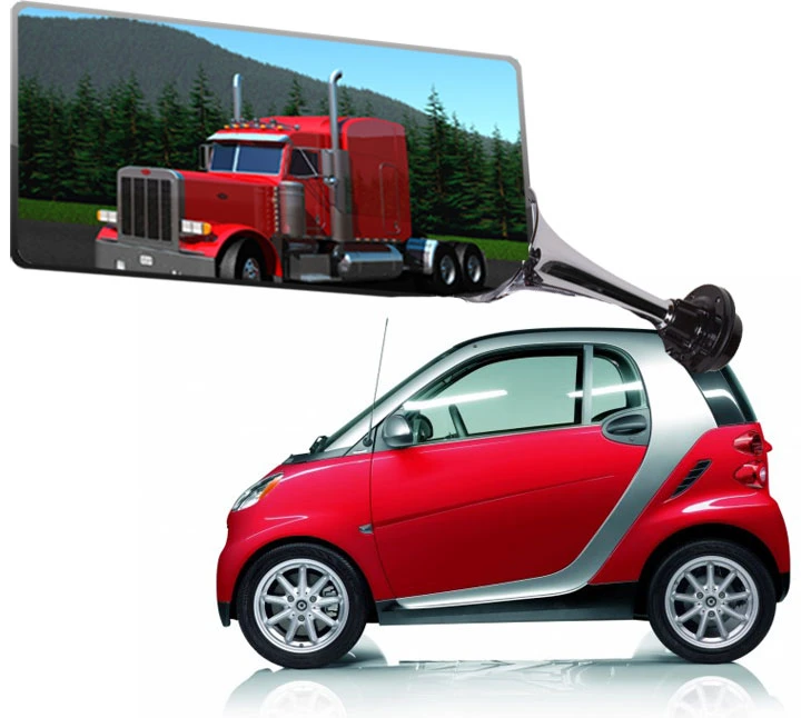 Smart-car-with-Truck-Horn Aunt Heather Piper