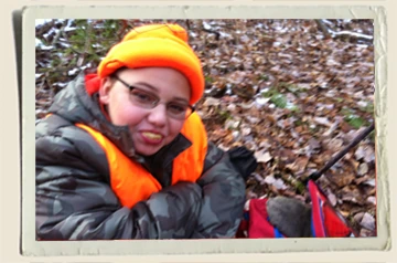 Kyle hunting Aunt Heather Piper 11-26-12 Kyle hunting Aunt Heather Piper 11-26-12