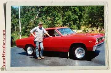 Ryan-with-1967-Chevelle-Aunt-Heather-Piper Ryan-with-1967-Chevelle-Aunt-Heather-Piper