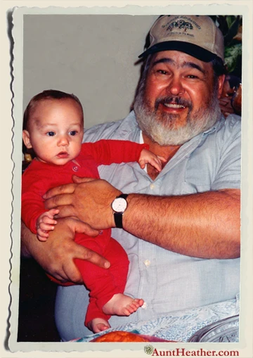 Kyle-&-pappy-2001 Aunt Heather Piper