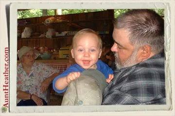kyle-&-pappy-with-hat Aunt Heather Piper
