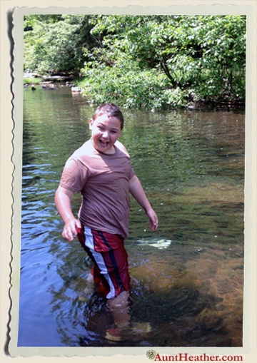 Kyle-in-Parker-Dam-Creek-6-15-13-Aunt-Heather-Piper