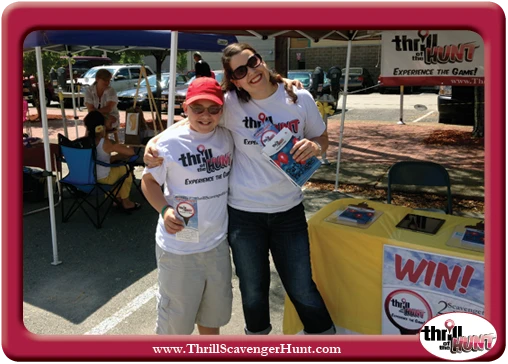 Thrill-of-the-Hunt-Scavenger-Hunt-Banana-Split-Latrobe-Pa-2013-Aunt Heather Piper
