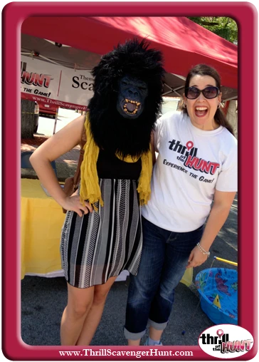 Thrill-of-the-Hunt-Scavenger-Hunt-Banana-Split-Latrobe-Pa-2013 Aunt Heather Piper