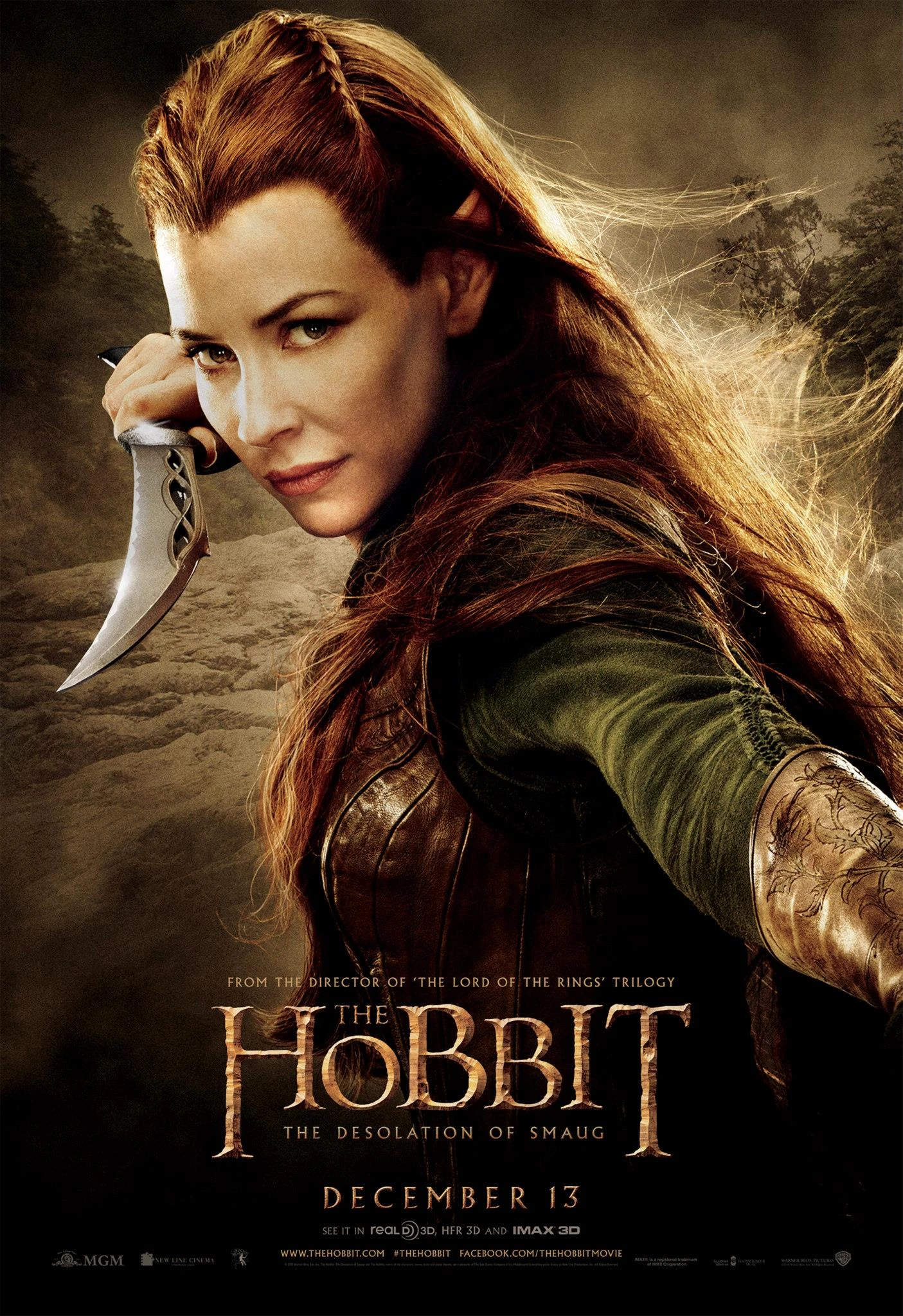 The-Hobbit-The-Desolation-of-Smaug-Tauriel Aunt Heather Piper
