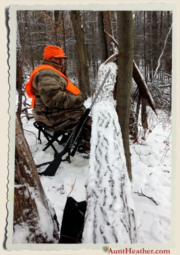 dad-hunting-in-Jims-woods-Aunt-Heather-Piper-12-7-13