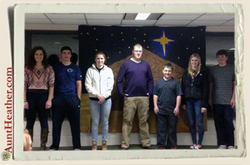 Sacred-Heart-Saint-Cecilia-Youth-Group-Christmas-Play-1-5-13-Aunt-Heather-Piper