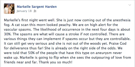 Brain Aneurism 1-18-14 Aunt Heather Piper
