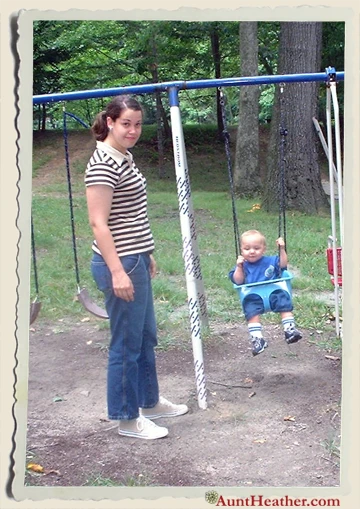 Kyle-&-Aunt-Heather-Piper-Swinging-c.-2002