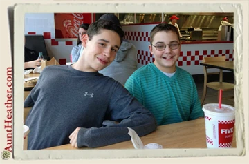 Kyle-&-Duncan-at-5-Guys-Burgers-&-Fries-before-The-Lego-Movie-Aunt-Heather-Piper-2-21-14