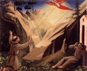 Receiving the Stigmata Angelico 1429 Aunt Heather Piper