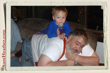 Kyle-&-Pap-watching-TV-Aunt-Heather-Piper-c.-2003