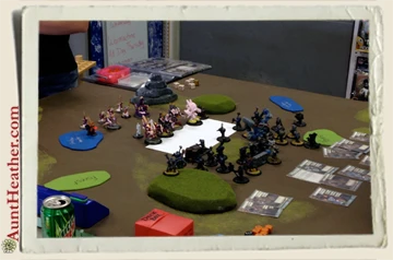 Warmachine-battle-at-tournament-Aunt-Heather-Piper-8-9-14
