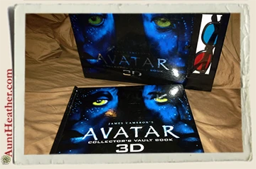 Avatar-Book-and-Sleeve-3-D-glasses-Aunt-Heather-Piper