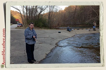 Trout-fishing-with-dad-&-Kyle-Aunt-Heather-Piper-4-24-15