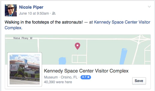 Kennedy Space Center Visitor Complex 6-10-15 Aunt Heather Piper