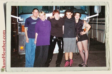 Jill,-Lori,-Justin-Aunt-Heather-Piper-Concert-in-Pittsburgh-Pa