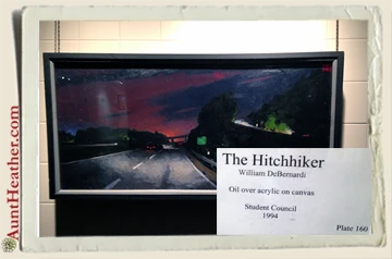 The-Hitchhiker-by-William-DeBernardi-1994-Latrobe-art-collection-Aunt-Heather-Piper
