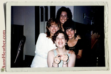 Pittsburgh gals 1995 Aunt Heather Piper