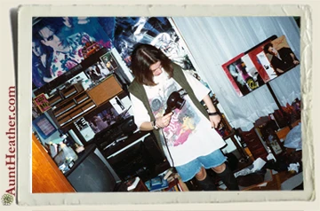Tree in her room of The Cure 1990s Aunt Heather Piper