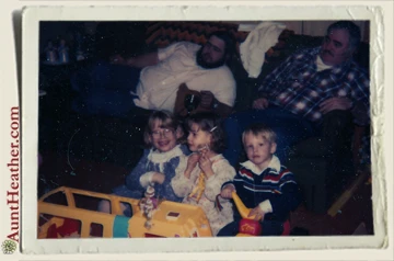 Ryan Nicole Aunt Heather Piper Christmas 1980